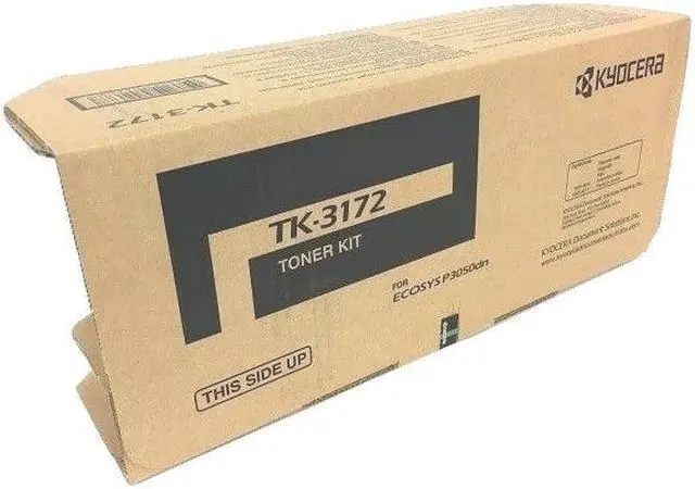 Alt view image 5 of 17 - Black Toner Cartridge for Kyocera TK-3172 ECOSYS P3050dn, ECOSYS P3150dn, Genuine Kyocera Brand