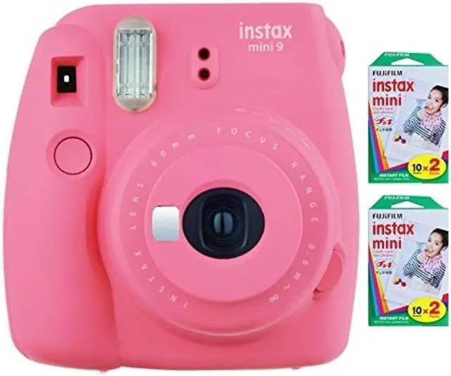Alt view image 11 of 15 - Fujifilm Instax Mini 9 Instant Camera-Flamingo Pink w/ 40 Sheets Of Instant Film