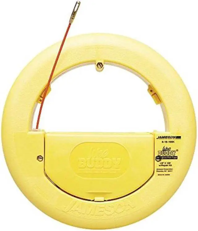 Main image of JAMESON 8-18-150K Wee Buddy Fish Tape with 150 ft. of 1/8" Fiberglass Rod