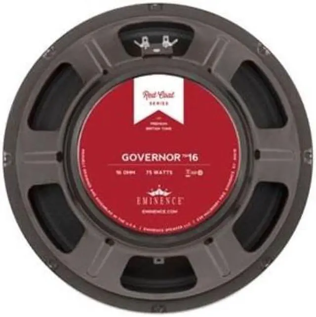 Alt view image 4 of 4 - EMINENCE RED COAT THE GOVERNOR 16 - 12" GUITAR SPEAKER