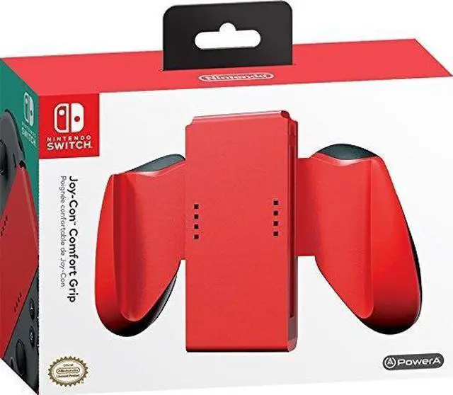 Alt view image 2 of 5 - PowerA 1501856-01 Nintendo Switch Joy-Con Comfort Grip - Red