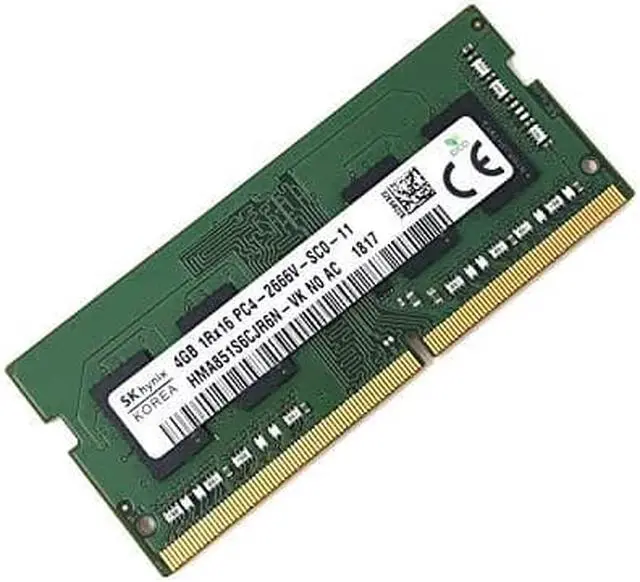 Alt view image 6 of 7 - SK hynix HMA851S6CJR6N - VK Non ECC PC4-2666V 4GB DDR4 at 2666MHz 260pin SDRAM SODIMM Single Kit Laptop Memory - OEM