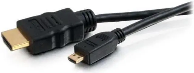 Alt view image 2 of 11 - C2G 50615 6FT HIGH SPEED HDMI R TO HDMI MICRO CAB