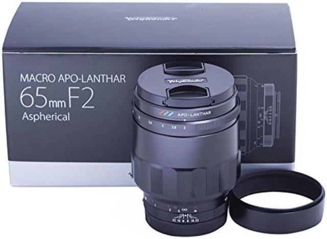 voigtlander macro apolanthar 65mm f2 aspherical macro lens for sony e mount  camera