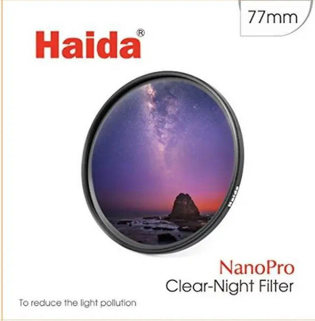 Alt view image 6 of 11 - Haida 77mm NanoPro MC Clear-Night Optical Glass Filter #HD3704-77