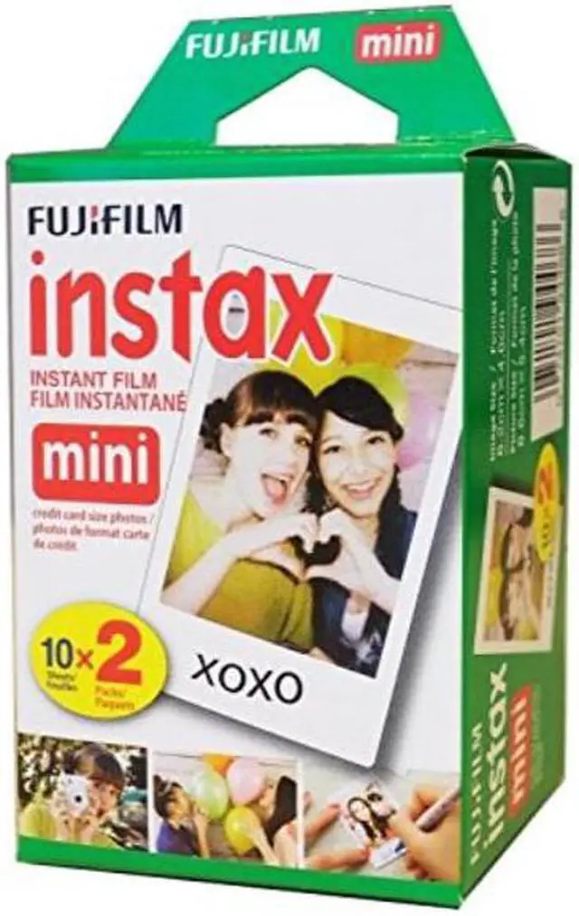 Main image of fujifilm instax mini instant film 30pack bundle set , twin pack  20 x 30 = 600  instax mini k r 2 for mini 90 8 70 7s 50s 25 300 camera sp1 printer