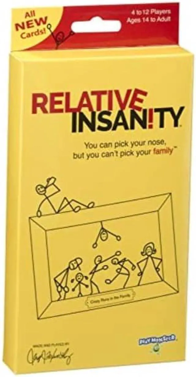 Alt view image 2 of 3 - Relative Insanity Card Game