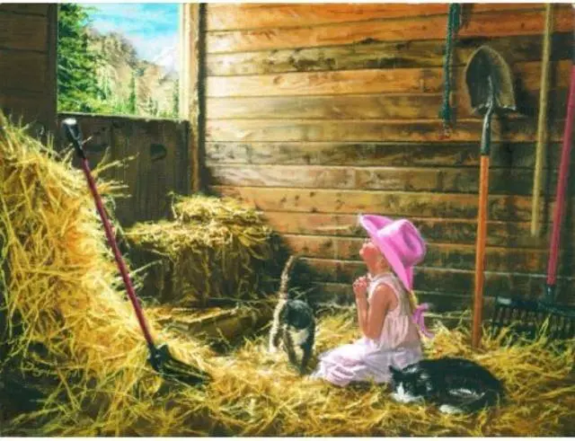Alt view image 2 of 2 - Dear God, It's Me 500 Piece Jigsaw Puzzle by SunsOut
