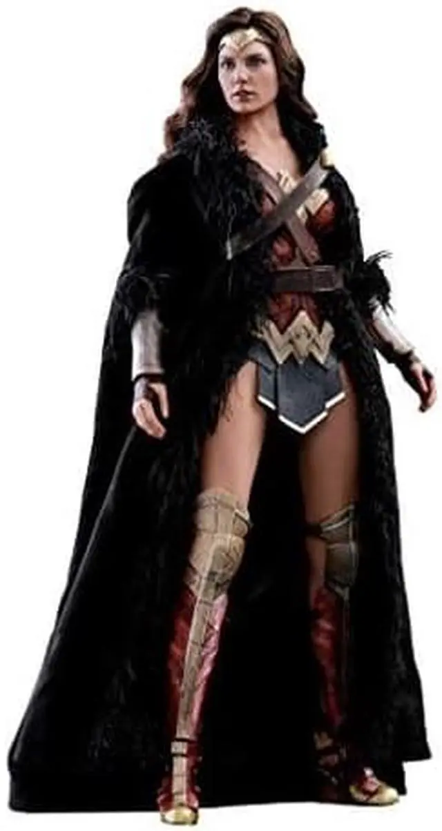 Main image of dc justice league movie wonder woman collectible figure deluxe version