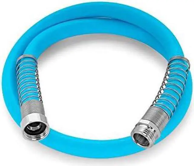 Main image of camco evoflex 4foot hose | 5/8inch diameter | designed for recreational use | drinking water safe | super flexible 22590
