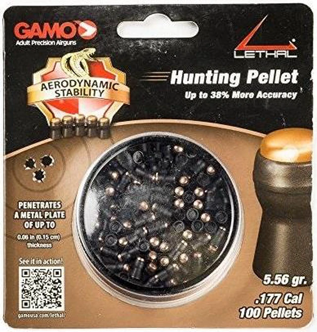 Main image of GAMO 632274054 Gamo Lethal Pellets .177 100 Count
