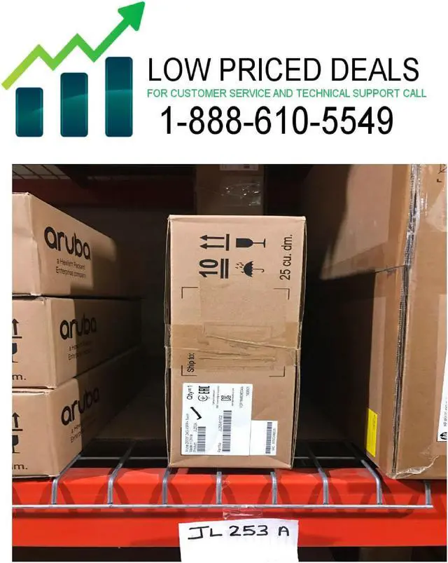 Alt view image 2 of 5 - HPE - SWITCHING JL253A#ABA ARUBA 2930F 24G 4SFP+ SWITCH