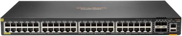 Main image of Aruba 6300F 48-Port 1Gbe Class 4 Poe And 4-Port Sfp56 Switch