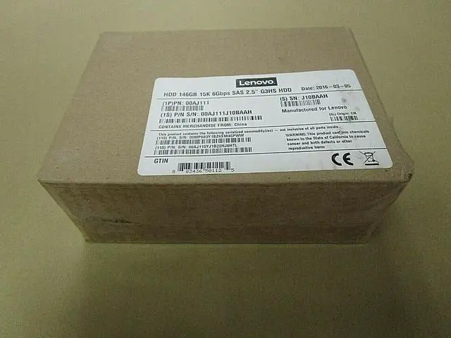 Alt view image 7 of 8 - Lenovo 600 GB 2.5" Internal Hard Drive