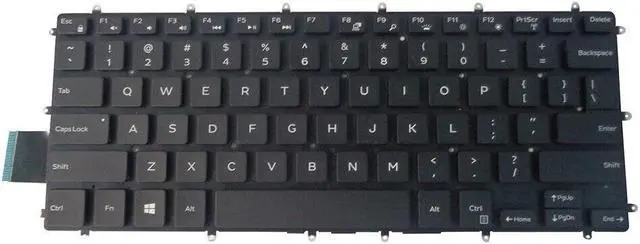 Main image of Backlit Keyboard for Dell Inspiron 7370 7373 7375 7472 Laptops