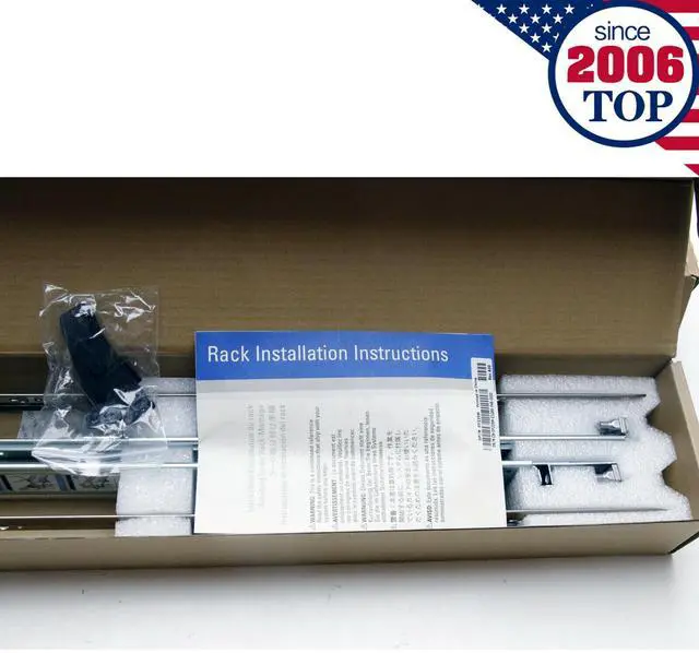 Alt view image 2 of 3 - New Genuine Dell PowerEdge R640 R440 R6415 1U Static Ready Rails Rail Kit 053D7M