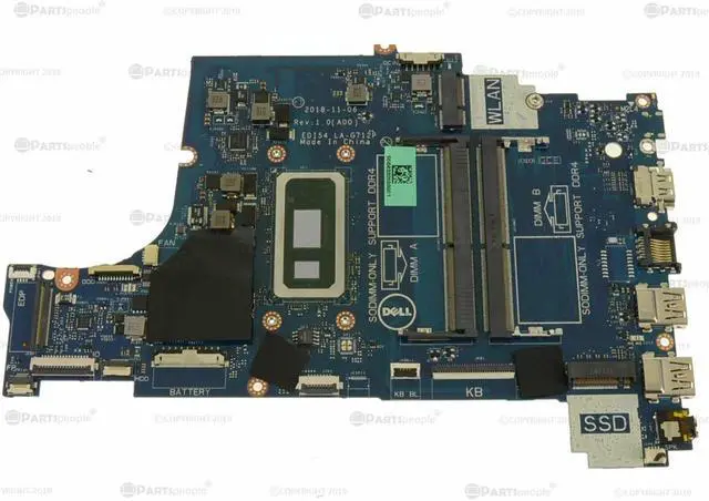 Alt view image 5 of 8 - Dell OEM Inspiron 3580 3583 3780 Motherboard System Board Motherboard TWYDT
