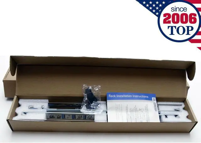 Main image of New Genuine Dell PowerEdge R640 R440 R6415 1U Static Ready Rails Rail Kit 053D7M