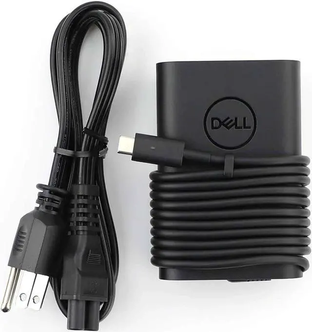 Alt view image 3 of 7 - New Dell Laptop Charger 65W(Watt) AC Power Adapter With Type c(USB-C/USBC) Tip Include Power Cord For XPS 12, 9250 XPS 13 9350 9360 9365 9370 9380, Latitude 7370 7280 7480 5480 7275 5290 7490