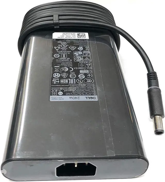 Alt view image 3 of 5 - Dell 19.5V 12.31A 240W AC Adapter for Dell Precision 7730, 100% Compatible with P/N: LA240PM180, 7XCR6, 07XCR6, DA240PM180, 0RYJJ9, RYJJ9, 8N2T2, 450-AGCX, KJXPP, 450-AHHE.