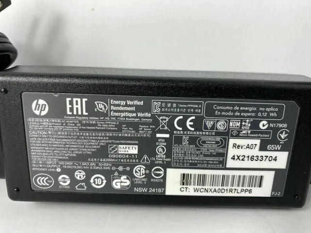 Alt view image 5 of 9 - AC ADAPTER Power Supply Cord Charger for HP 2000-2C29WM 2000-2B19WM 693711-001