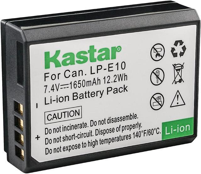 Kastar LP-E10 Lithium-Ion Battery Pack Replacement for Canon Rebel