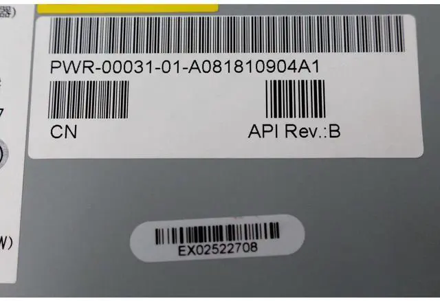 Alt view image 7 of 7 - Dell AcBel FS7029 500Watt Server Power Supply PWR-00032-01-A EX151 F050F