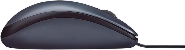 Alt view image 4 of 5 - Logitech M100 Corded Mouse – Wired USB Mouse for Computers and Laptops, for Right or Left Hand Use, Black