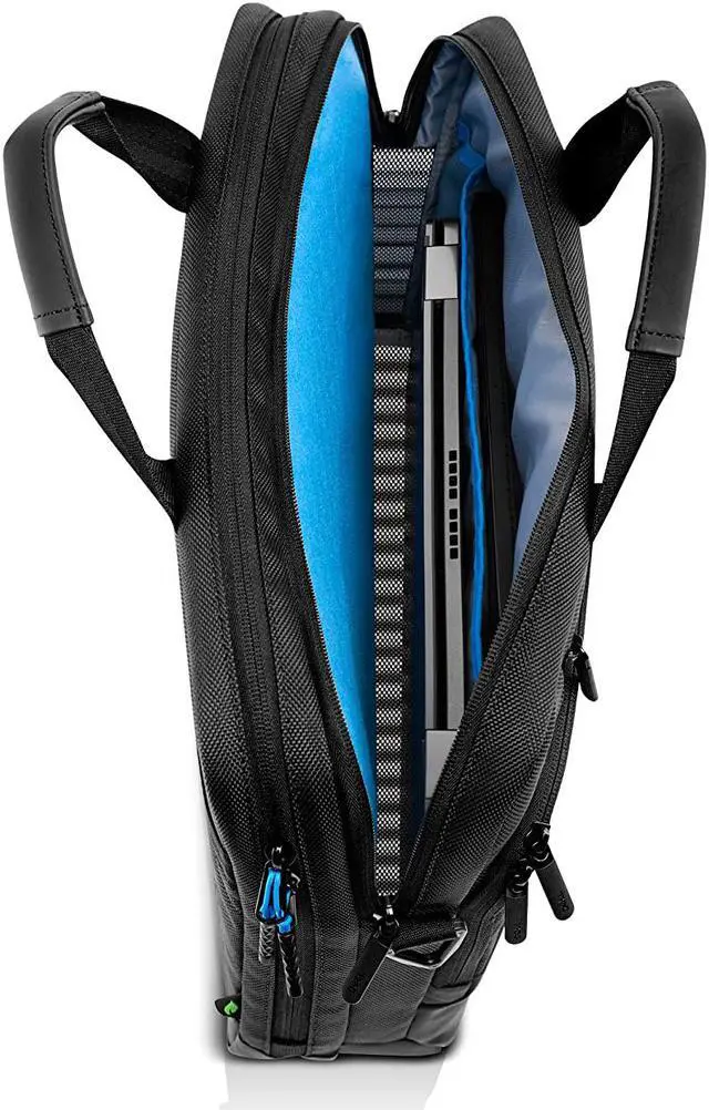 Alt view image 4 of 4 - Dell Pro Briefcase 14 (PO1420C), Made with an Earth-Friendly Solution-Dyeing Process and Shock-Absorbing EVA Foam That Protects Your Laptop from Impact.