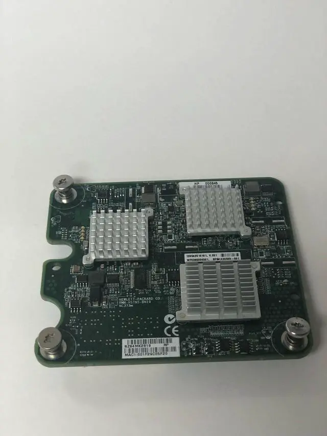 Alt view image 2 of 4 - HP 430548-001 Nc373M Pci Express Dual Port Multifunction Gigabit Server Adapter For Cclass Blade Systems