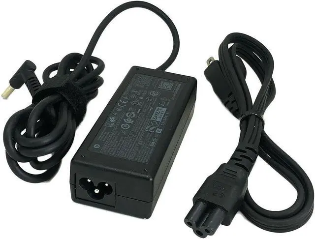 Alt view image 4 of 4 - Genuine HP 65W AC DC Adapter 693667-800 700393-001 709985-004 w/Cord OEM