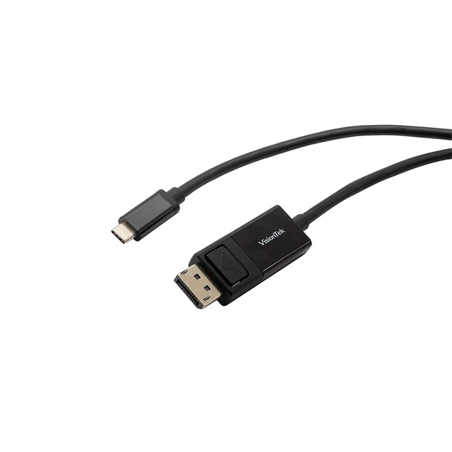 Alt view image 2 of 2 - VisionTek USB-C to DisplayPort Bi-Directional 2M Cable (901288)