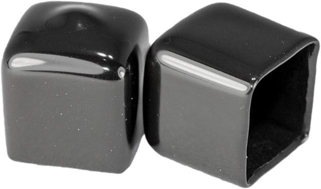 Square vinyl plastic best sale caps