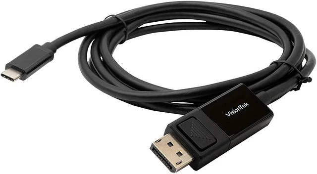 Main image of VisionTek USB-C to DisplayPort Bi-Directional 2M Cable (901288)