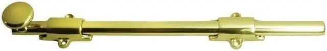 Alt view image 2 of 3 - Deltana 12SB3 12 in. Heavy Duty Surface Bolt, Bright