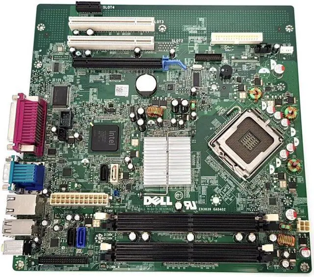 Alt view image 6 of 7 - Dell G214d System Board For Optiplex Gx760 Mt