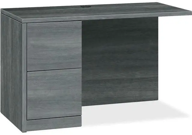 Main image of HON 10500 Series Sterling Ash Laminate Desking - 42" x 24" x 29.5" - 2 x...