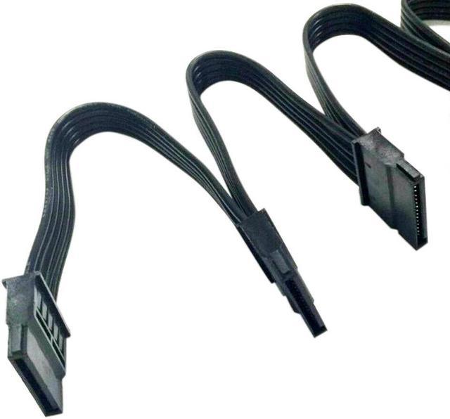 PCI-E 6Pin 1 Male to 4 SATA Modular Power Supply RM850 RM1000 TOP Internal Power Cables - Newegg.com