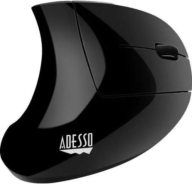 Alt view image 6 of 6 - Adesso iMouse E10 - 2.4 GHz RF Wireless Vertical Ergonomic Mouse (imousee10)