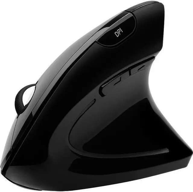 Alt view image 4 of 6 - Adesso iMouse E10 - 2.4 GHz RF Wireless Vertical Ergonomic Mouse (imousee10)