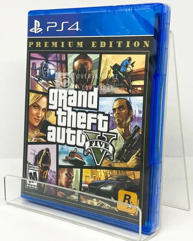 Alt view image 3 of 4 - Grand Theft Auto V GTA 5 Premium Edition - PS4 - Factory Sealed