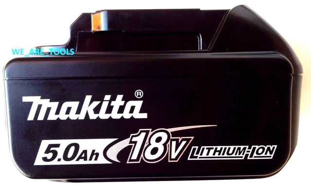 Alt view image 14 of 16 - Makita LXT®, Battery, Li-Ion, For Use With Makita 18V Cordless Tools, 5.0Ah