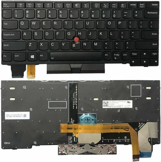 Main image of Thinkpad L13 Yoga Gen 2 type for Lenovo 20VH 20VJ US Backlit Keyboard Replace