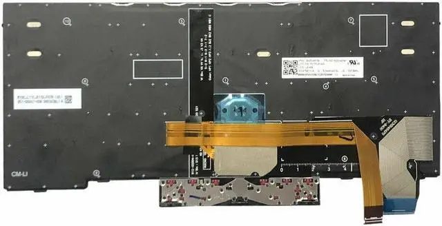 Alt view image 3 of 5 - Thinkpad L13 Yoga Gen 2 type for Lenovo 20VH 20VJ US Backlit Keyboard Replace