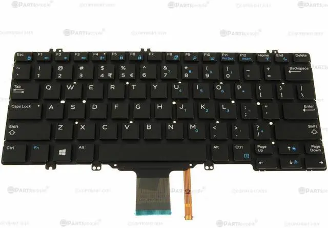 Alt view image 4 of 9 - US INTL Dell OEM Latitude 5289 7280 5280 7380 Laptop Laptop Keyboard 346TJ
