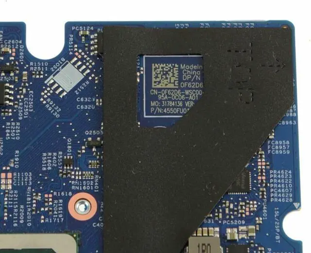 Alt view image 8 of 9 - Dell OEM Inspiron 5584 Motherboard System Board Core i5 Motherboard F62D6
