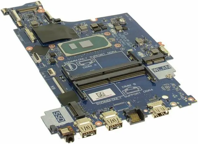 Alt view image 8 of 8 - Dell OEM Inspiron 3593 Motherboard System Board Core i7 Motherboard 04C38