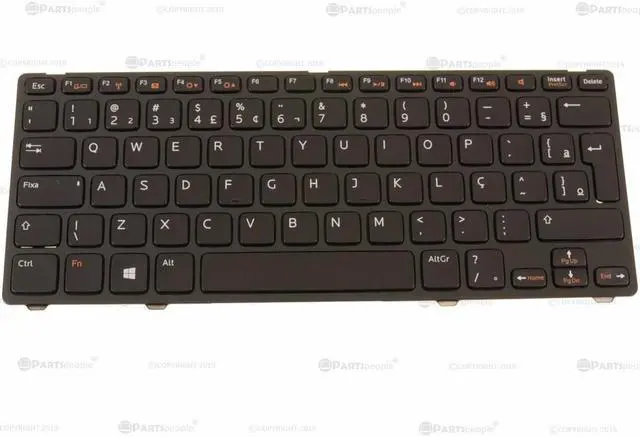 Alt view image 4 of 8 - New Brazilian Dell OEM Inspiron 5323 14z 5423 Laptop Keyboard 1TY6N