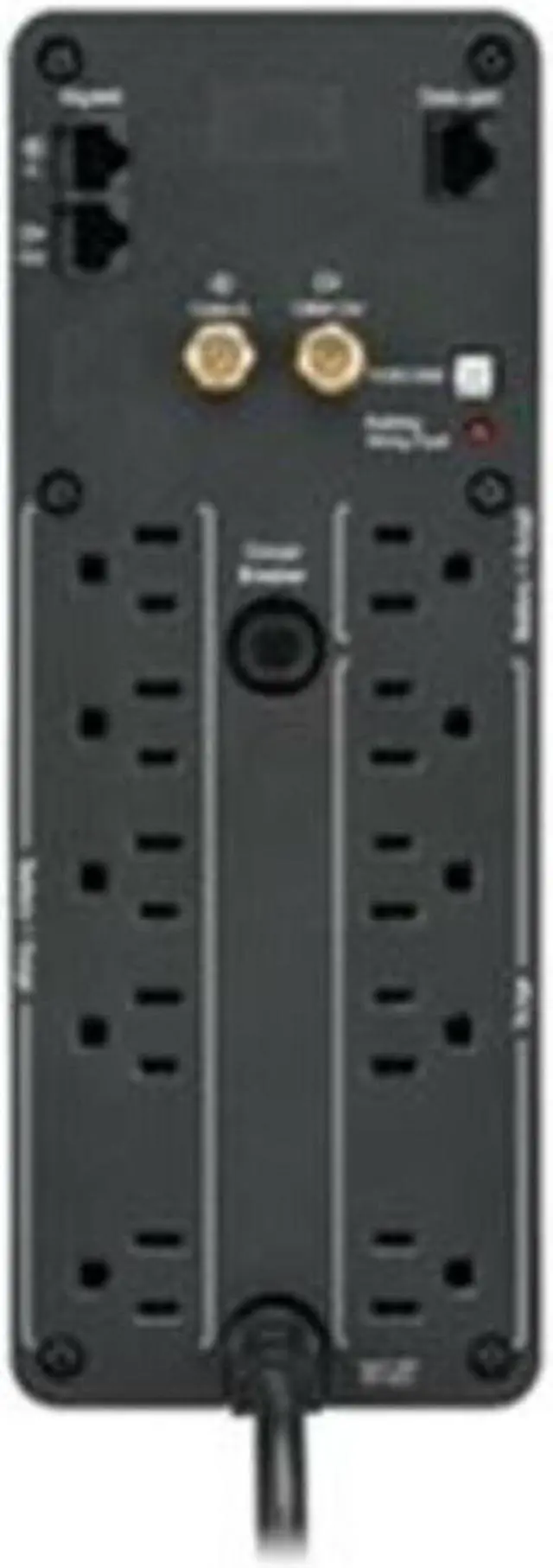 Alt view image 5 of 7 - APC BY SCHNEIDER ELECTRIC BR1000MS BACK UPS PRO BR 1000VA SINEWAVE 10 OUTLETS 2