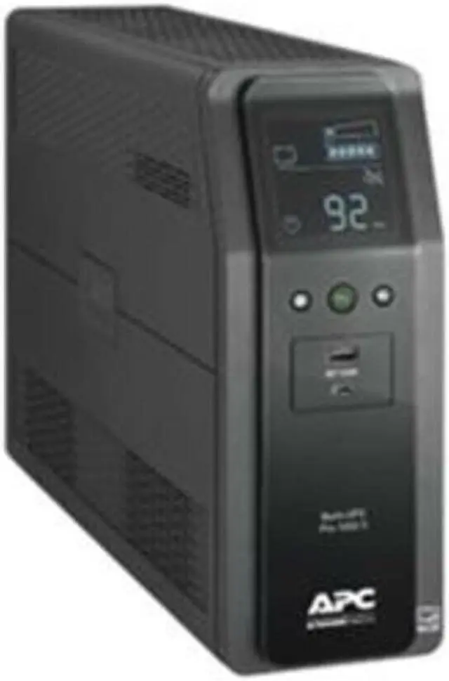 Alt view image 7 of 7 - APC BY SCHNEIDER ELECTRIC BR1000MS BACK UPS PRO BR 1000VA SINEWAVE 10 OUTLETS 2